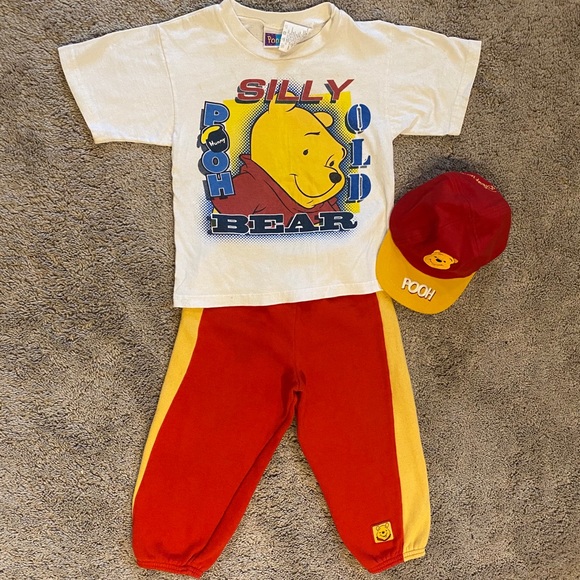 Disney Other - 🎁Vintage POOH outfit with HAT🎁